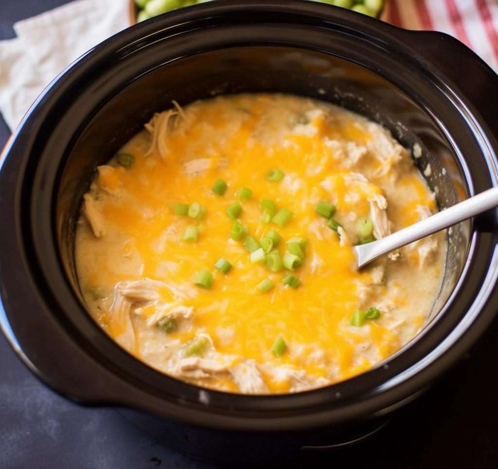 Slow Cooker Green Chile Chicken And Rice Casserole – Family Recipes